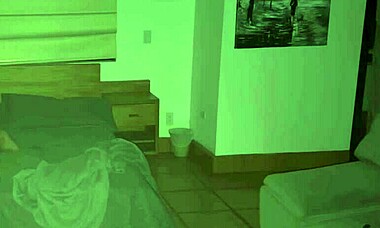 Stepfather sneaks into stepdaughter's bed at midnight to fuck her!