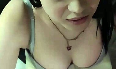 I Call My Step-Cousin For Computer Help And She Bends Over Deep!