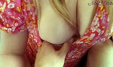 Titjob With Her Big Natural Tits Deep Throat Thong Pulling And Intense Fucking With Her Big Round Ass My Step Sister Love Fuck And Wants Everything