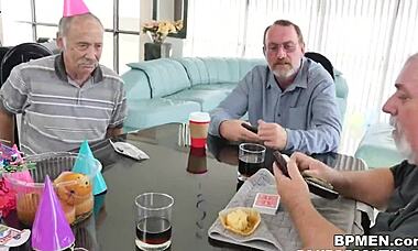 Akira Shell gets banged by old guy near grandpa